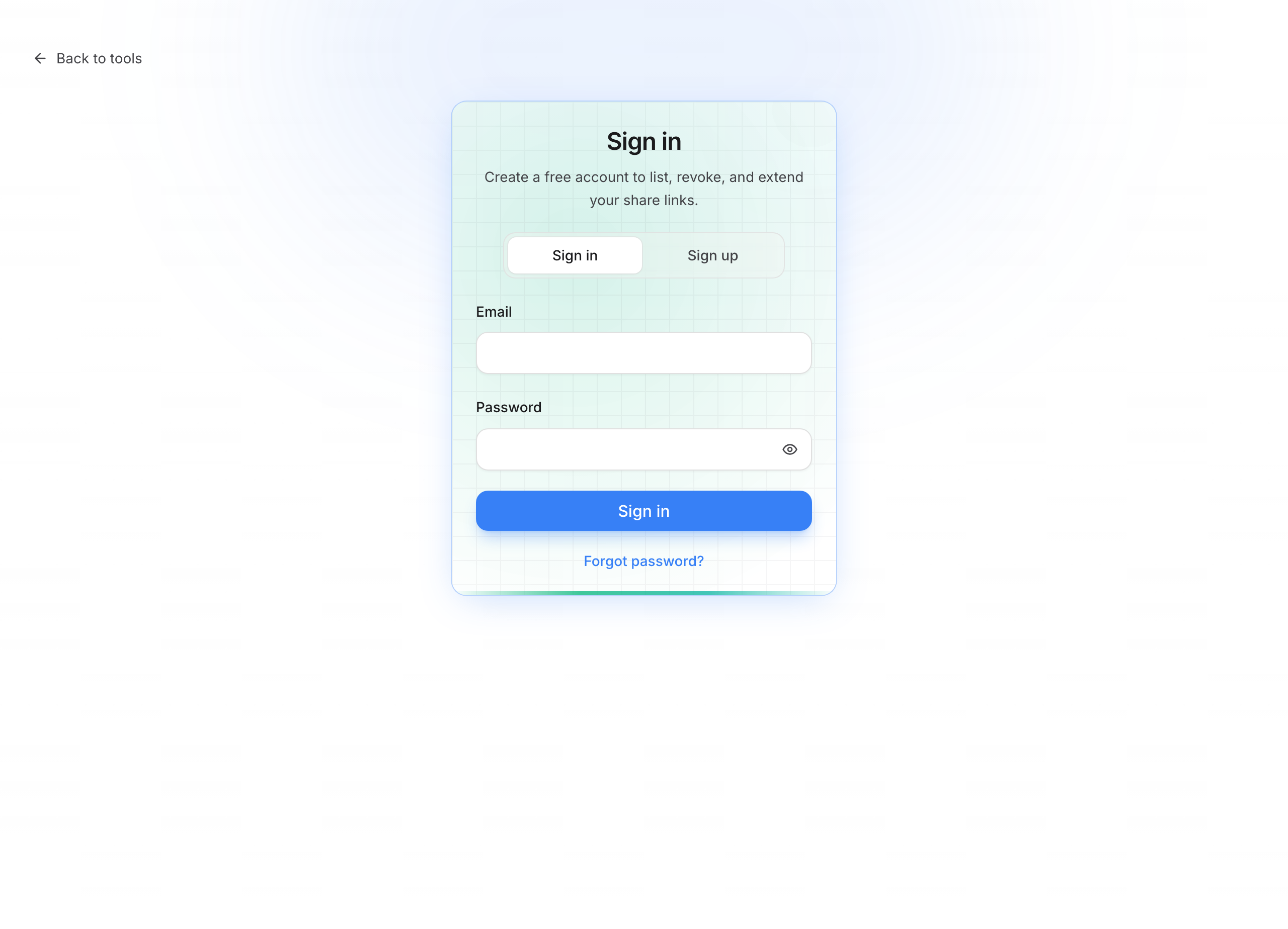 Sign-in — My space